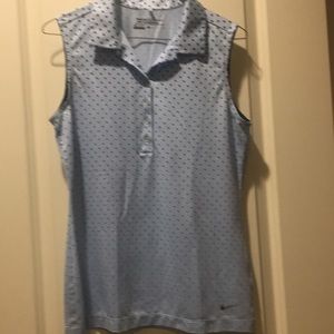 LikeNew!Nike women Golf Performance Sleeveless polo top golf/tennis/pickleball S